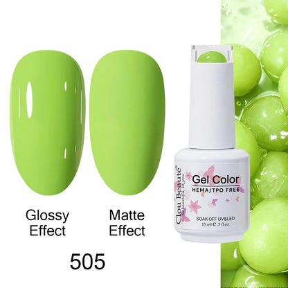 Gel Polish UV LED Gel HEMA TPO FREE