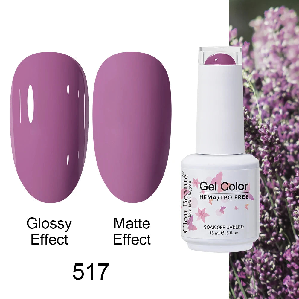 Gel Polish UV LED Gel HEMA TPO FREE