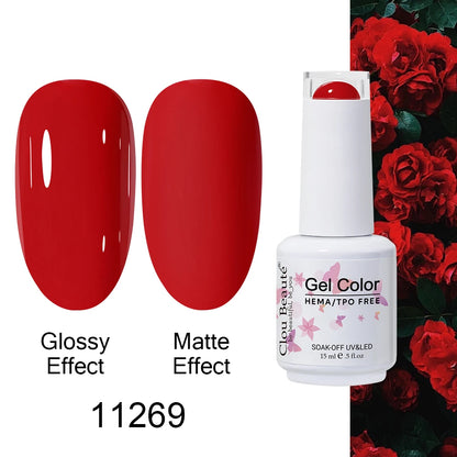 Gel Polish UV LED Gel HEMA TPO FREE