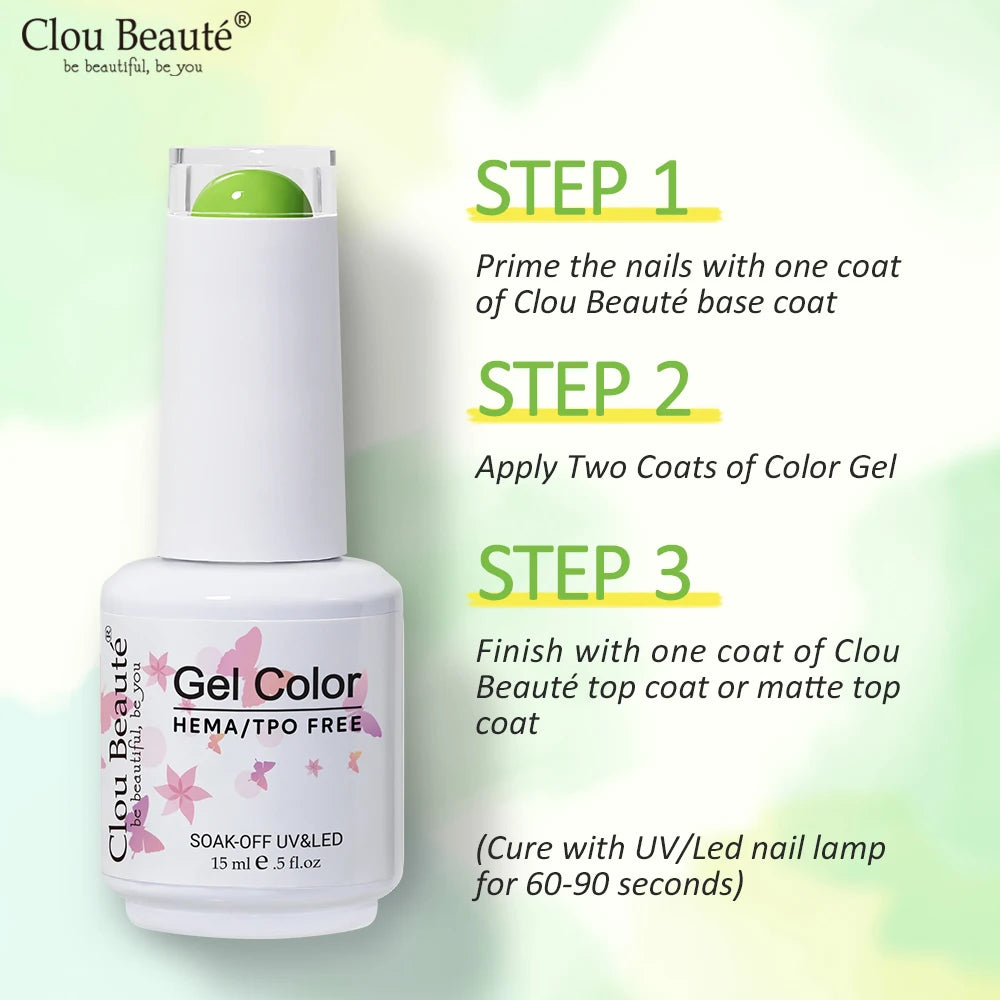 Gel Polish UV LED Gel HEMA TPO FREE