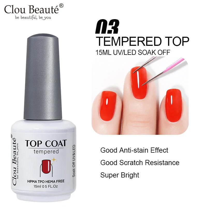 Gel Polish UV LED Gel HEMA TPO FREE