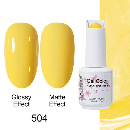 Gel Polish UV LED Gel HEMA TPO FREE