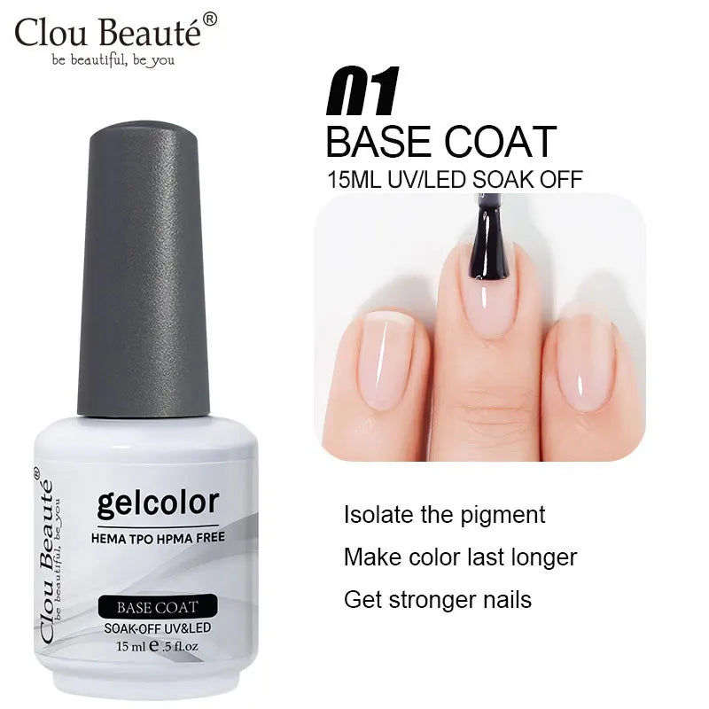 Gel Polish UV LED Gel HEMA TPO FREE