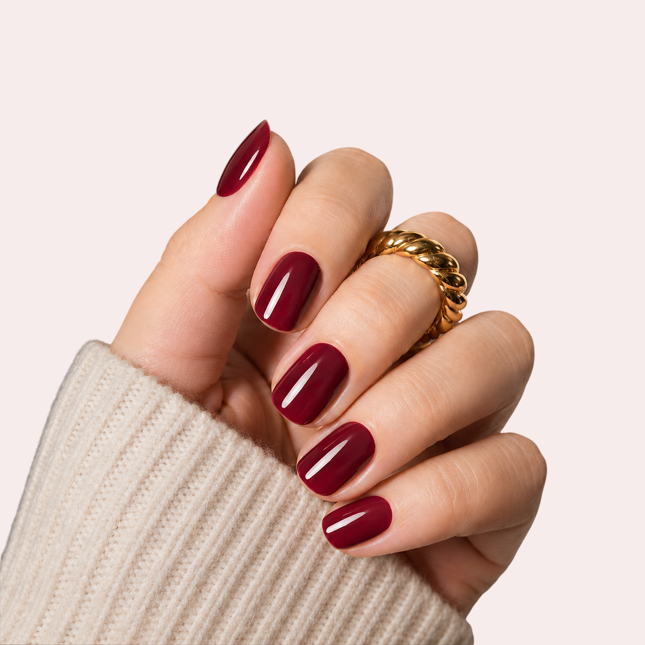 GlossyTips - Royal Merlot plaknagels