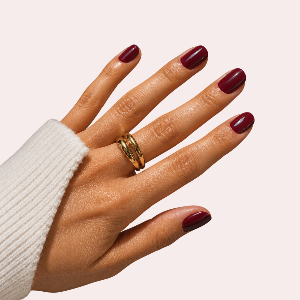 GlossyTips - Royal Merlot plaknagels