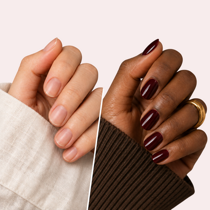 GlossyTips - Royal Merlot plaknagels